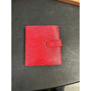 Louis Vuitton Epi Leather Red Wallet